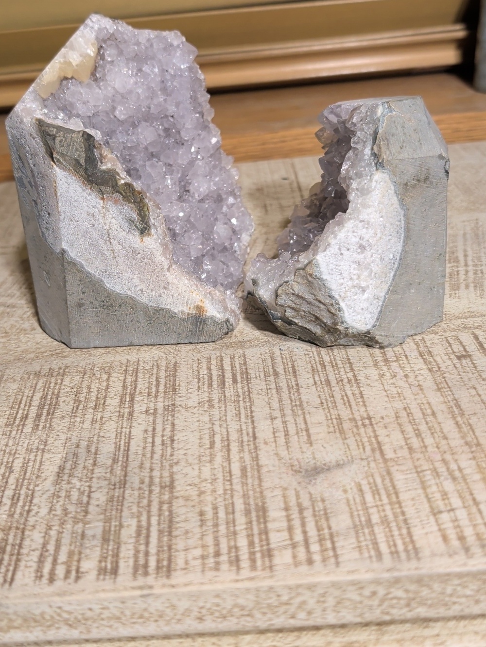 💲ON SALE!!!💲Pair of LRG (5LBS) Natural Brazilian Amethyst - Picture 11 of 16